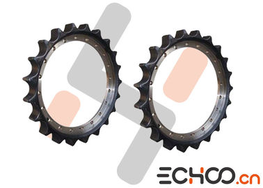 Rodas dentadas Chain do rolo EC345 métrico/rolos de aço inoxidável da trilha de grande resistência