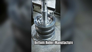 rolo de esteira para máquinas de construção