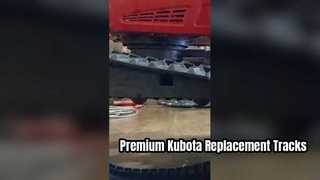 Trilha de borracha de reposição