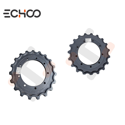 Yanmar B08 Mini Chain Excavator Sprockets Subcarro Peça sobressalente