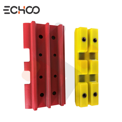 Conjunto de almofadas de borracha para calçados de pista para peças de carro Wirtgen SP500 Paver de estrada de asfalto