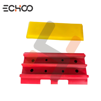 Conjunto de almofadas de borracha para calçados de pista para peças de carro Wirtgen SP500 Paver de estrada de asfalto
