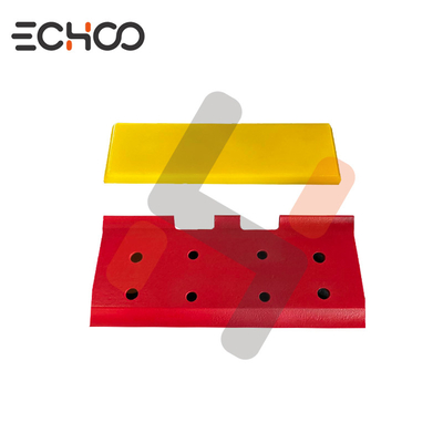 Conjunto de almofadas de borracha para calçados de pista para peças de carro Wirtgen SP500 Paver de estrada de asfalto
