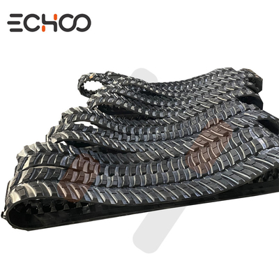 300x52.5Kx76 Rubber Track Airman AX25-1 Mini Digger Quadro do chassi