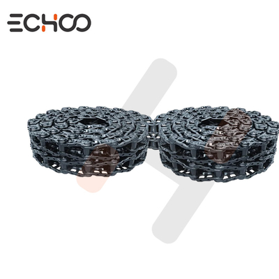 Para o JCB JS190 Cadeia de trilhos 46 links Componentes do chassi da escavadeira