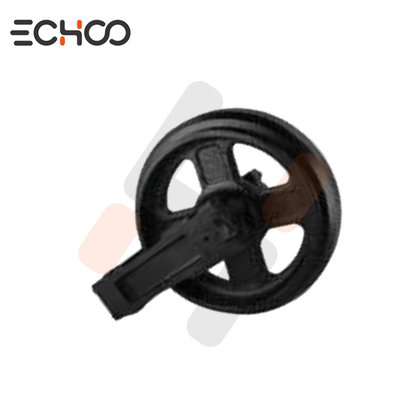 9318048 Rodas dianteiras de marcha lenta encaixam no quadro do trem de apoio da mini-excavadora John Deere