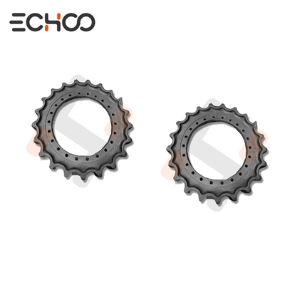 Rodas de cadeia para componentes do chassi da mini-excavadora JCB JS110LC