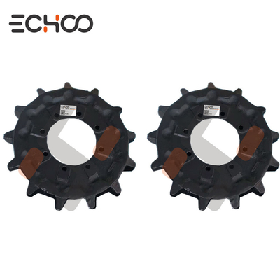 Para as rodas dentadas Yanmar 172637-29111-1, peças do chassi do descarregador a trilho