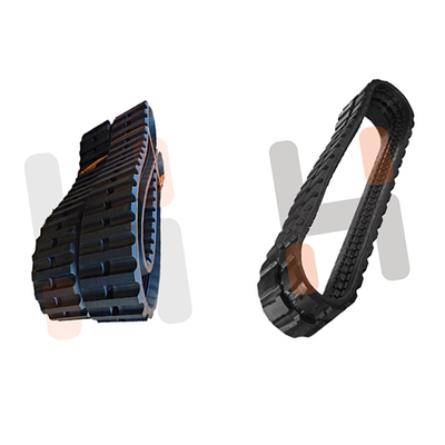 Pistas de borracha KX61-3 para peças de carroceria de mini escavadeiras Kubota
