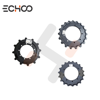 Rodas de accionamento para componentes do chassi do mini escavador Komatsu PC35MR